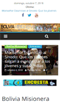 Mobile Screenshot of boliviamisionera.com